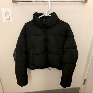 Cropped Puffer Jacket (Lululemon Wunder Puff dupe)